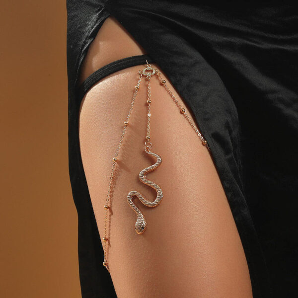 Multi-Layer Snake Anklet Chain