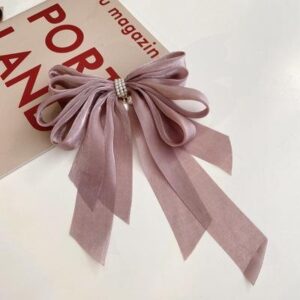 Elegant Lace Butterfly Hair Clip Bow