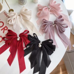 Elegant Lace Butterfly Hair Clip Bow