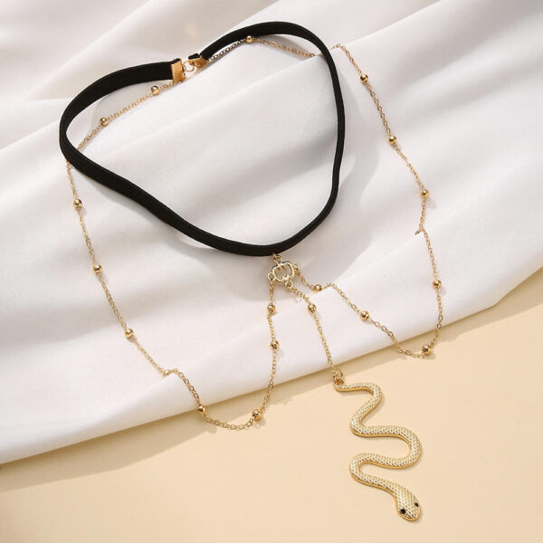 Multi-Layer Snake Anklet Chain - Image 3