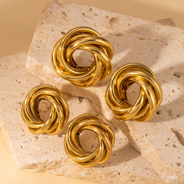 Twist Texture Earrings for Women